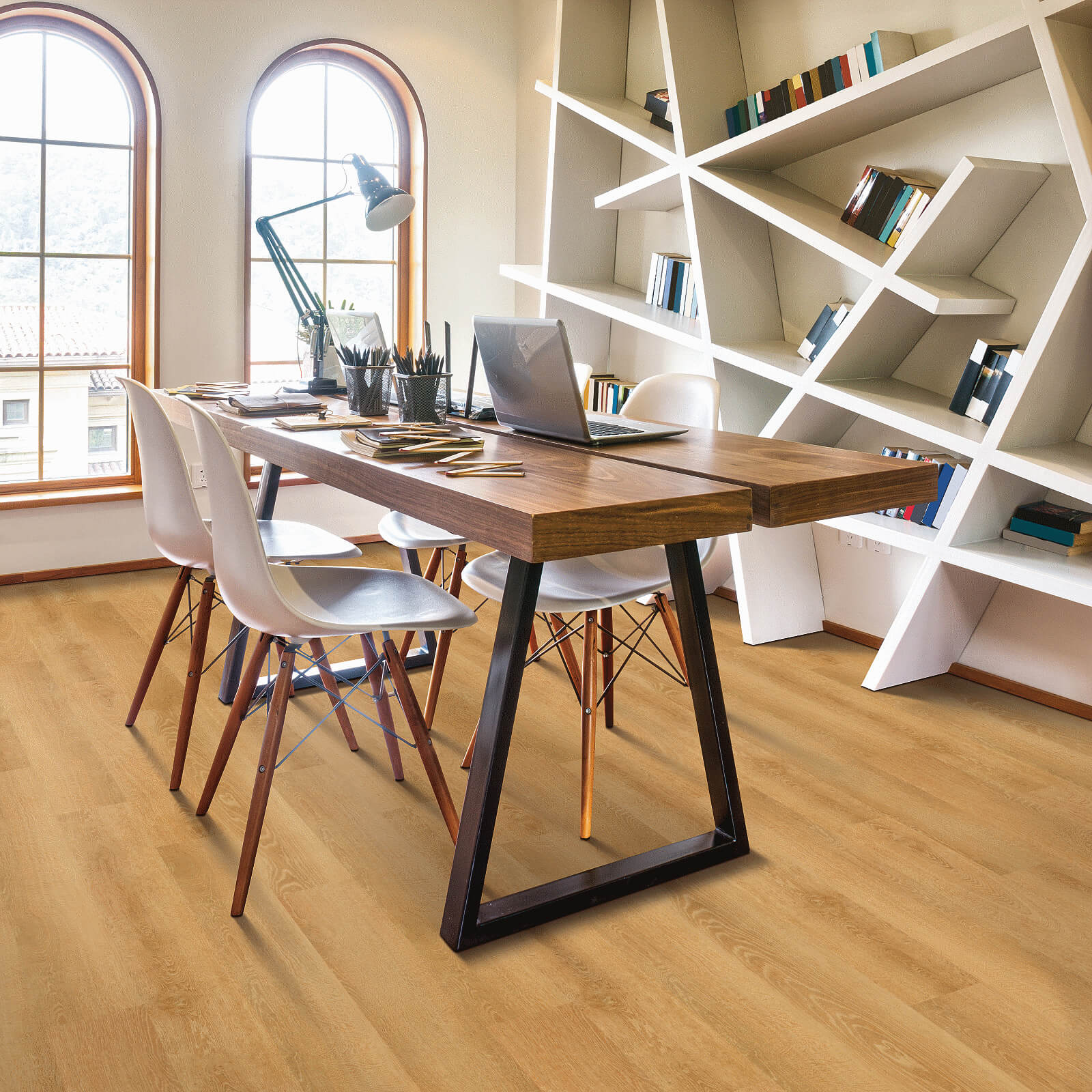 Vinyl flooring for study room | Star Flooring & Design